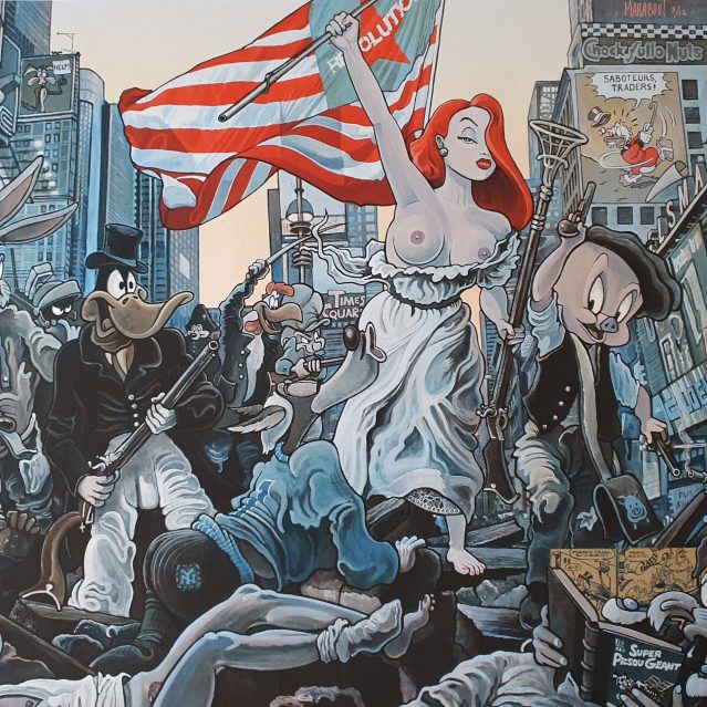 Toons Revolution 90x67cm